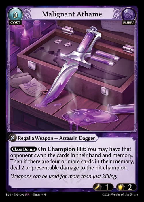 Malignant Athame