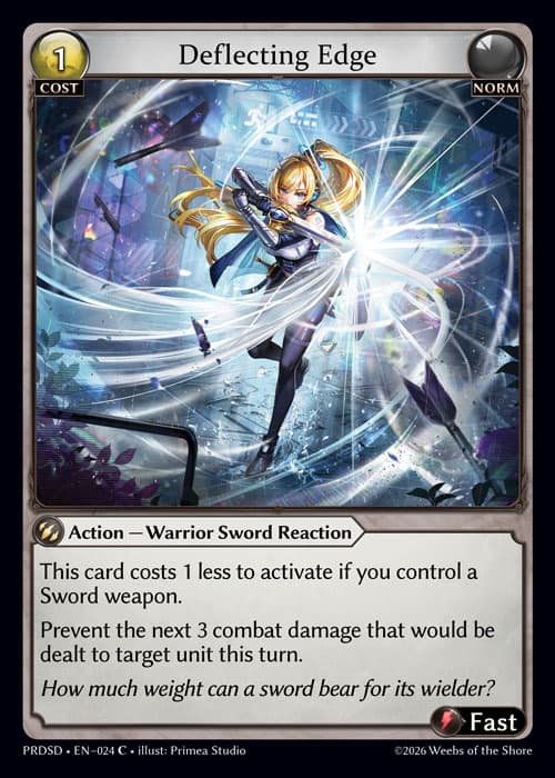 Deflecting Edge