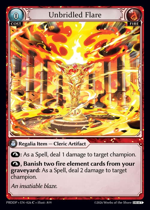 Unbridled Flare