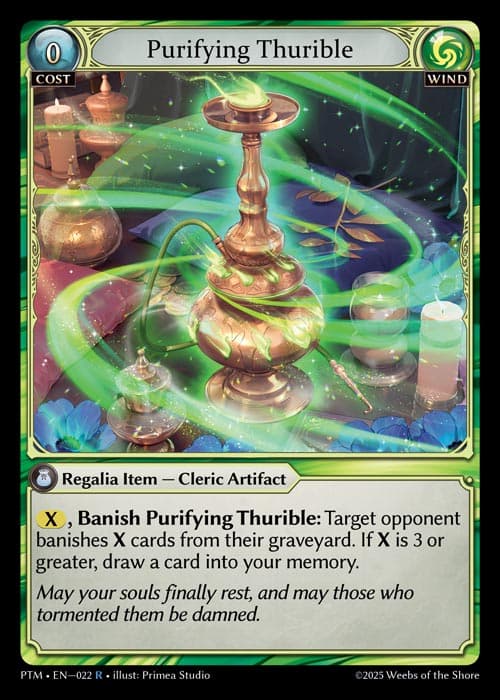 Purifying Thurible