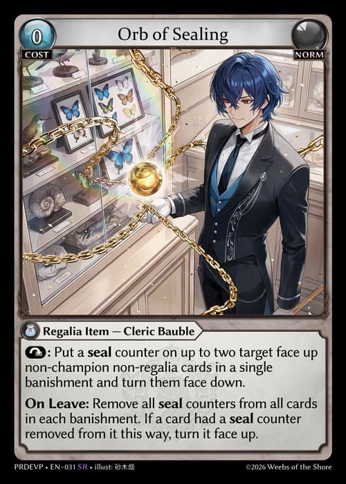 Orb of Sealing