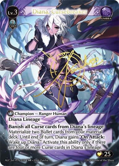 Diana, Cursebreaker