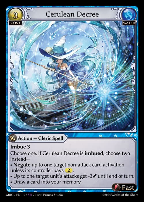 Cerulean Decree