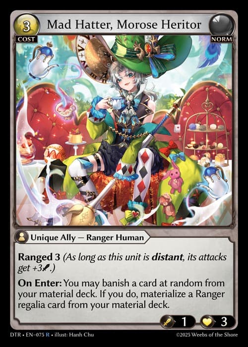 Mad Hatter, Morose Heritor