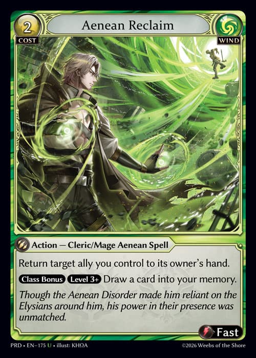 Aenean Reclaim