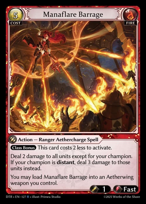 Manaflare Barrage