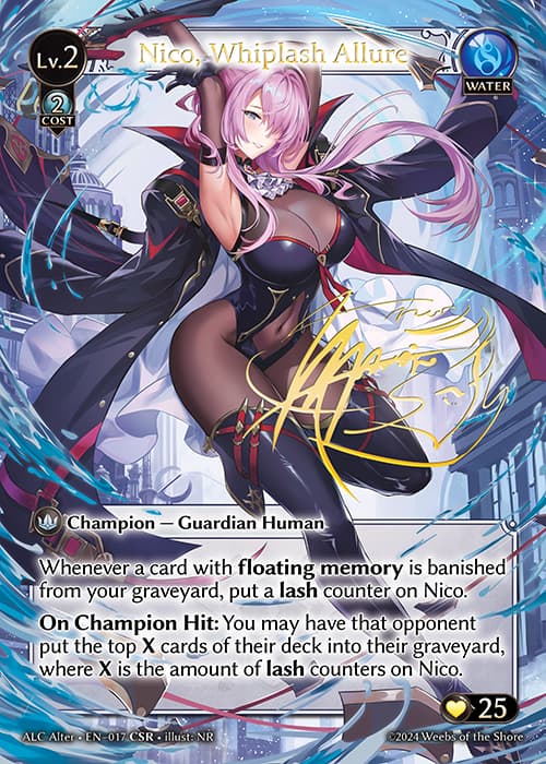 Nico, Whiplash Allure