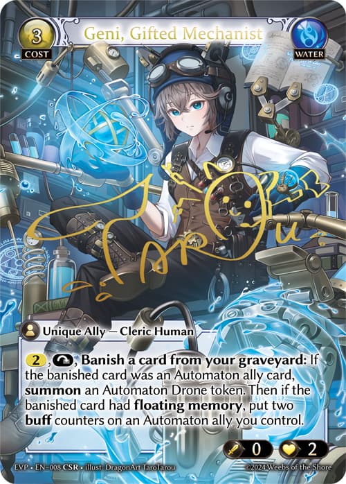 Geni, Gifted Mechanist