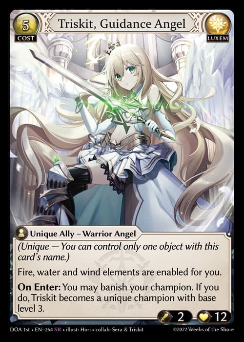 Triskit, Guidance Angel