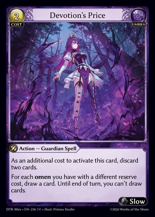 Devotion's Price