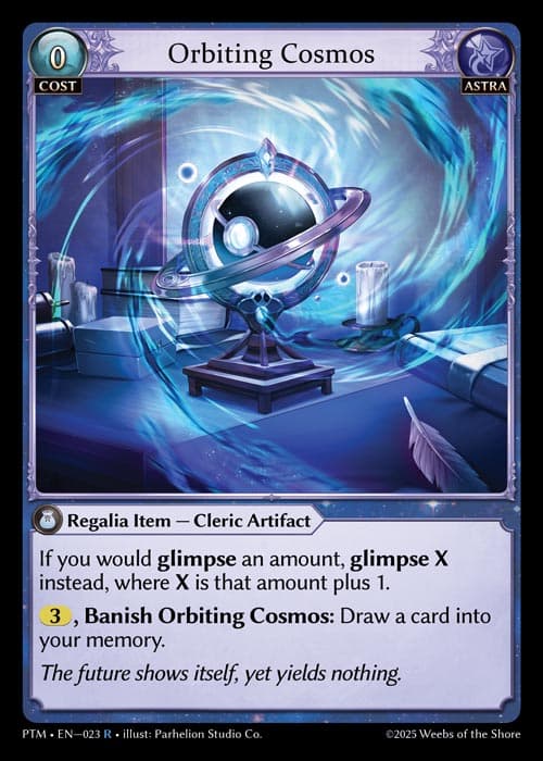 Orbiting Cosmos