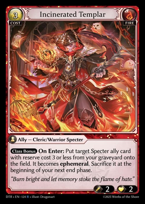 Incinerated Templar