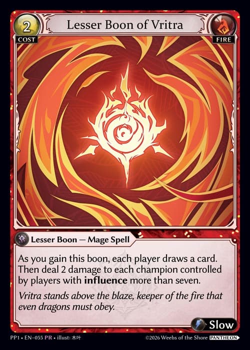 Lesser Boon of Vritra