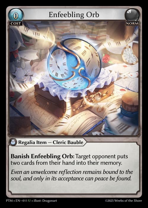 Enfeebling Orb