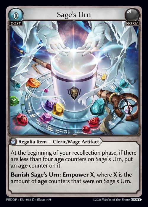 Sage's Urn