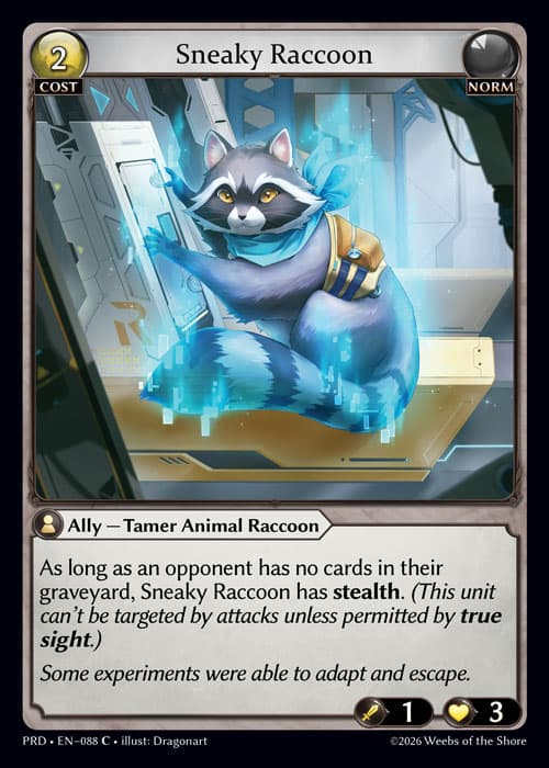 Sneaky Raccoon