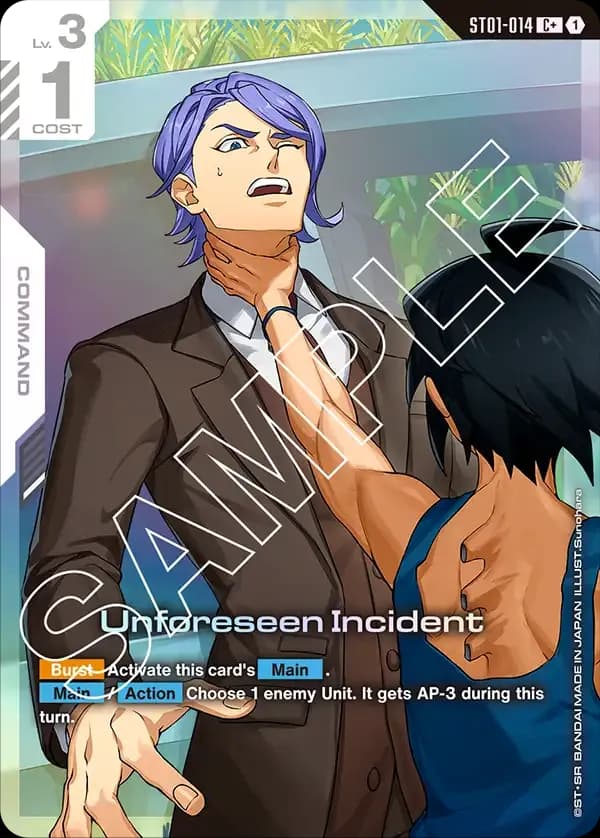 Unforeseen Incident