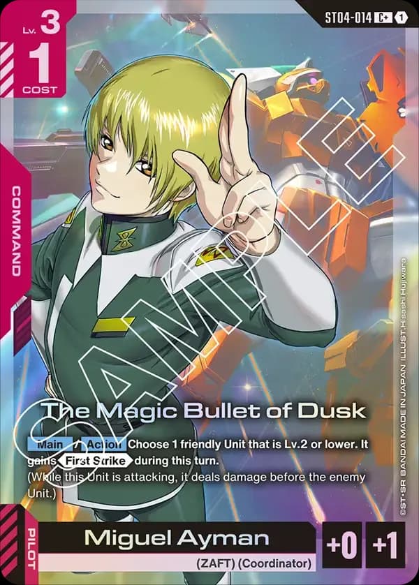 The Magic Bullet of Dusk
