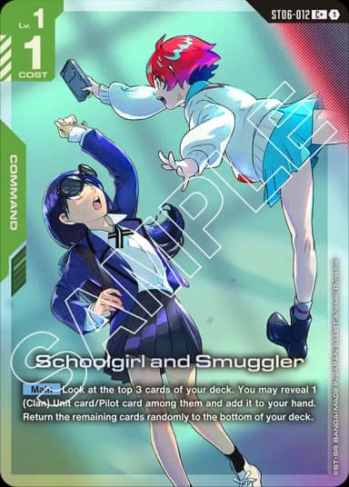 Schoolgirl and Smuggler (C+)