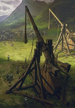 Reinforced Trebuchet