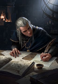 Elven Scribe