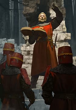 Cleric of the Flaming Rose