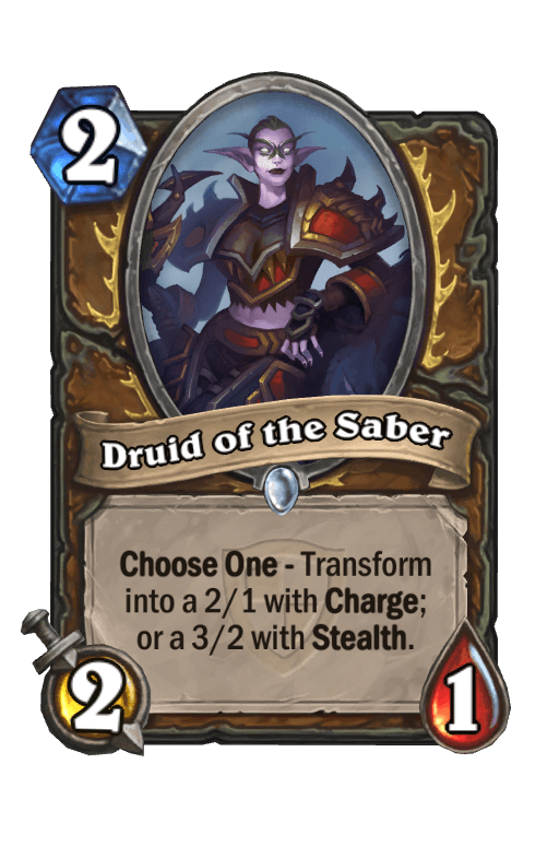 Druid of the Saber