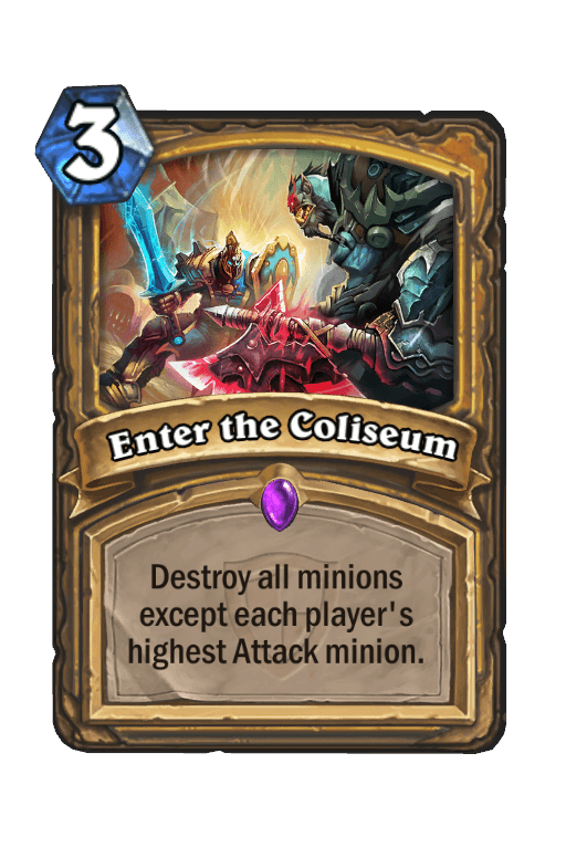 Enter the Coliseum