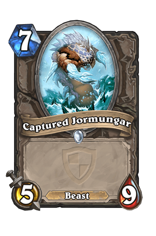 Captured Jormungar