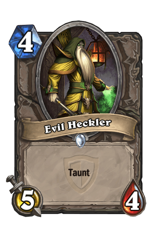 Evil Heckler