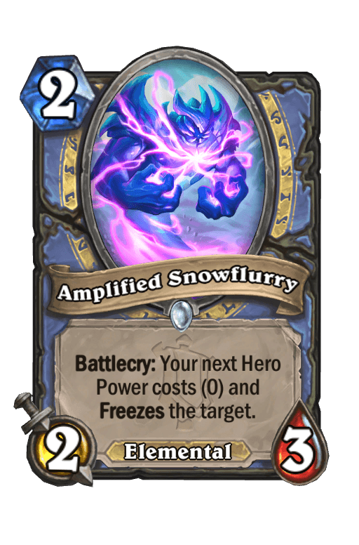 Amplified Snowflurry