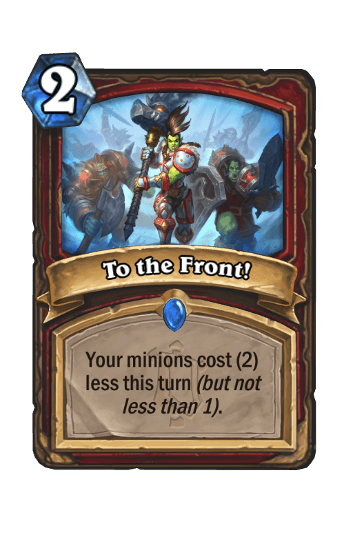 To the Front!