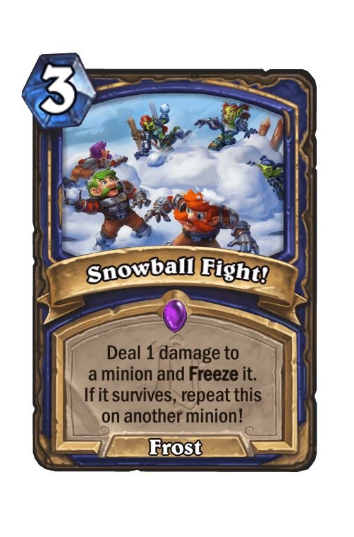 Snowball Fight!