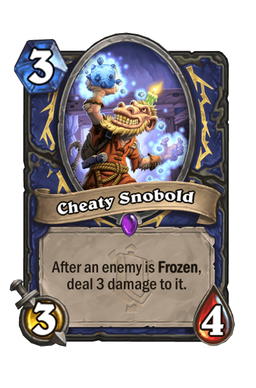 Cheaty Snobold