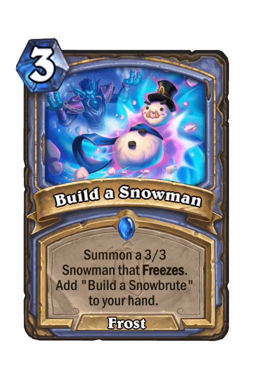 Build a Snowman