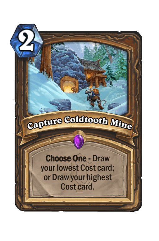 Capture Coldtooth Mine