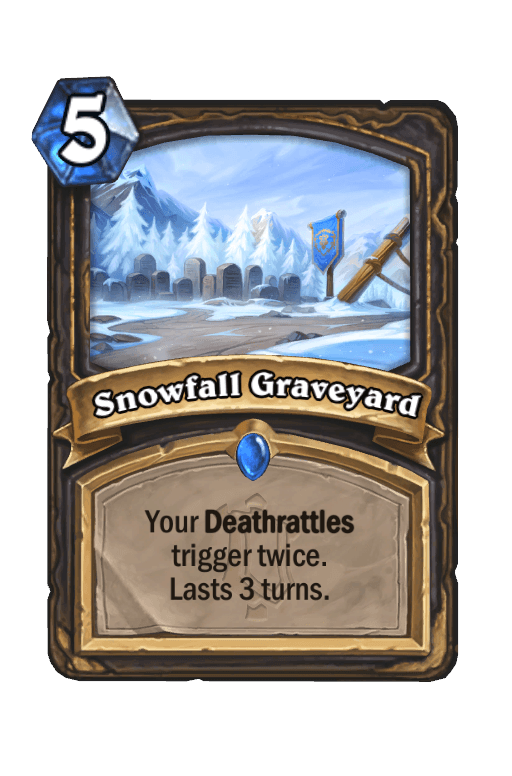 Snowfall Graveyard