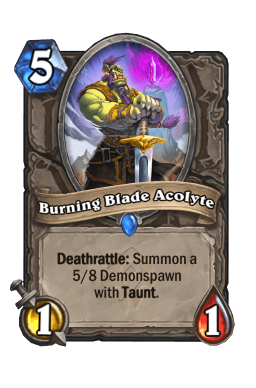 Burning Blade Acolyte