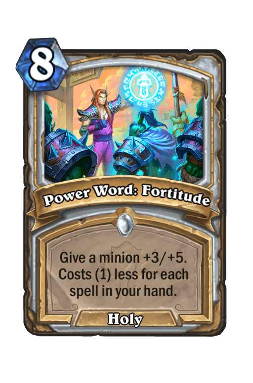 Power Word: Fortitude
