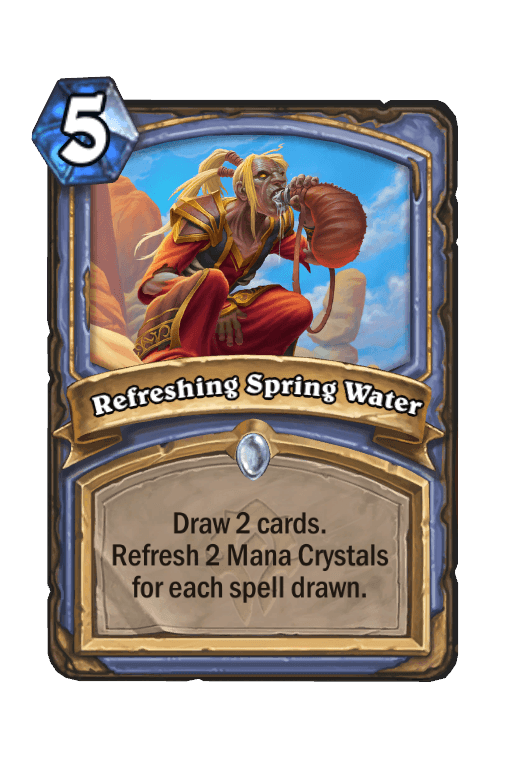 Refreshing Spring Water