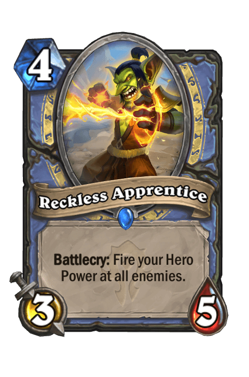 Reckless Apprentice