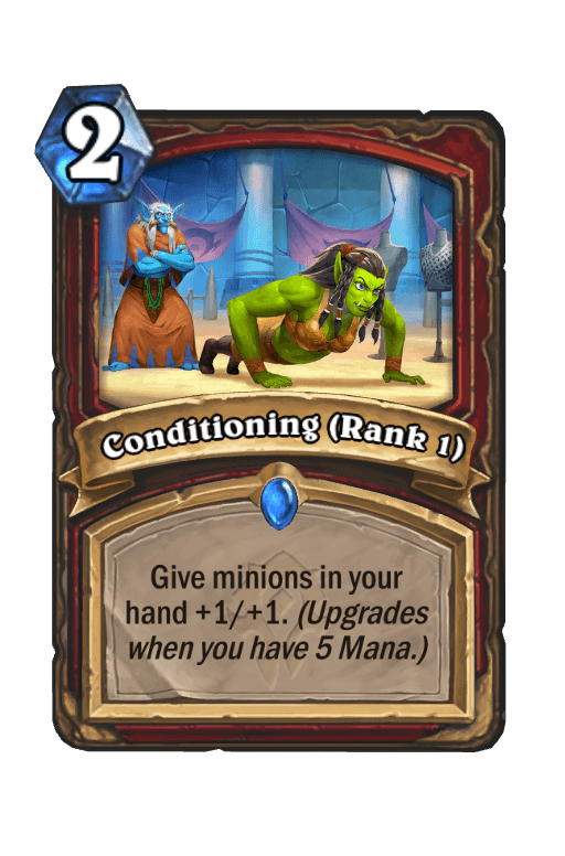 Conditioning (Rank 1)