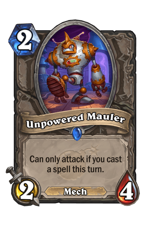 Unpowered Mauler