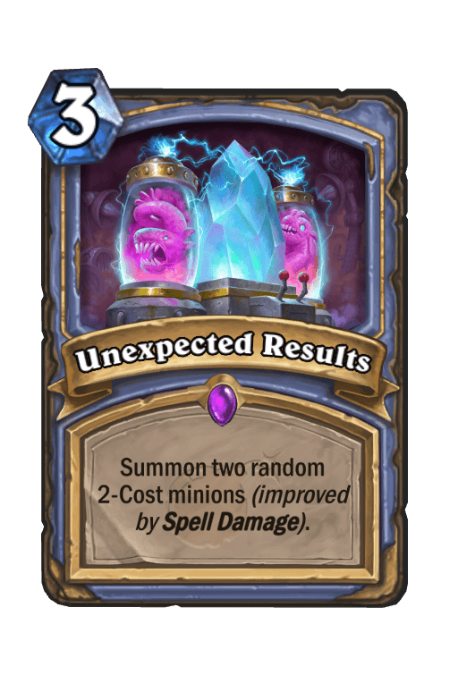 Unexpected Results