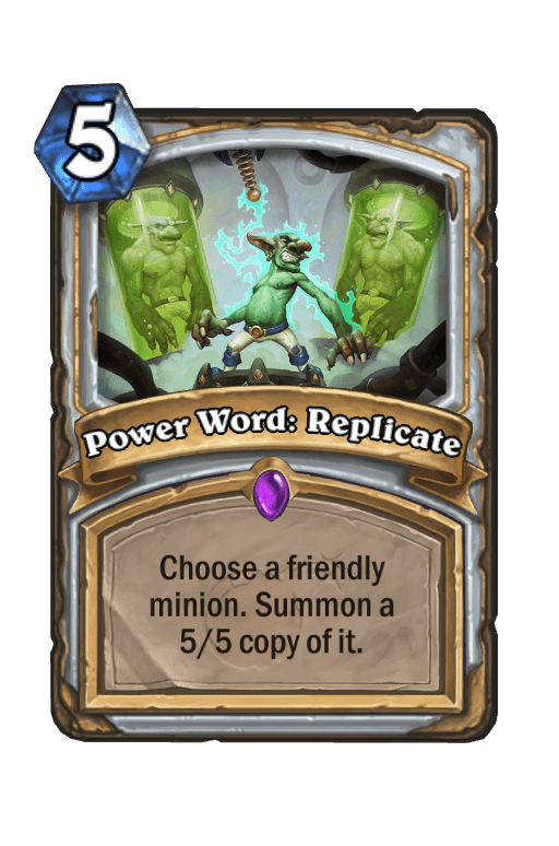 Power Word: Replicate