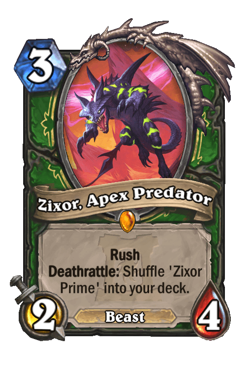 Zixor, Apex Predator
