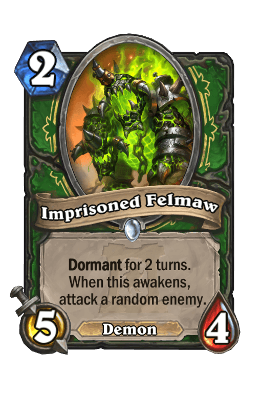 Imprisoned Felmaw