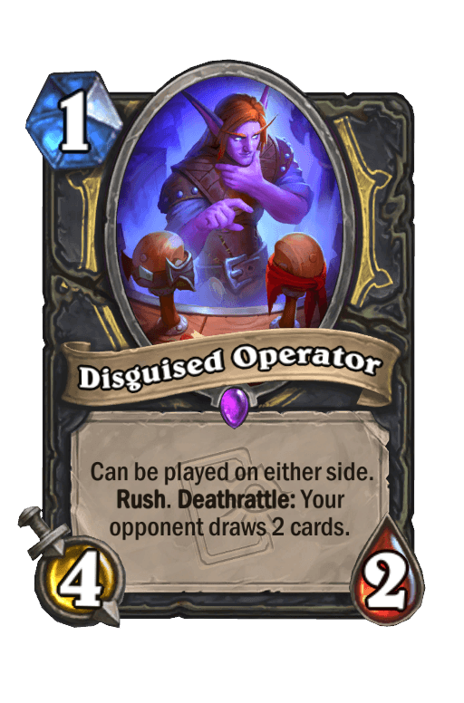 Disguised Operator