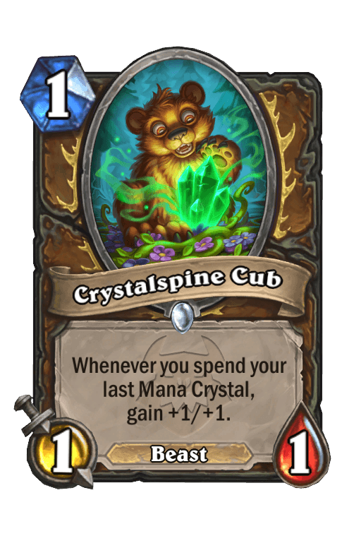 Crystalspine Cub