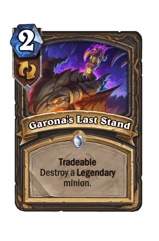Garona's Last Stand